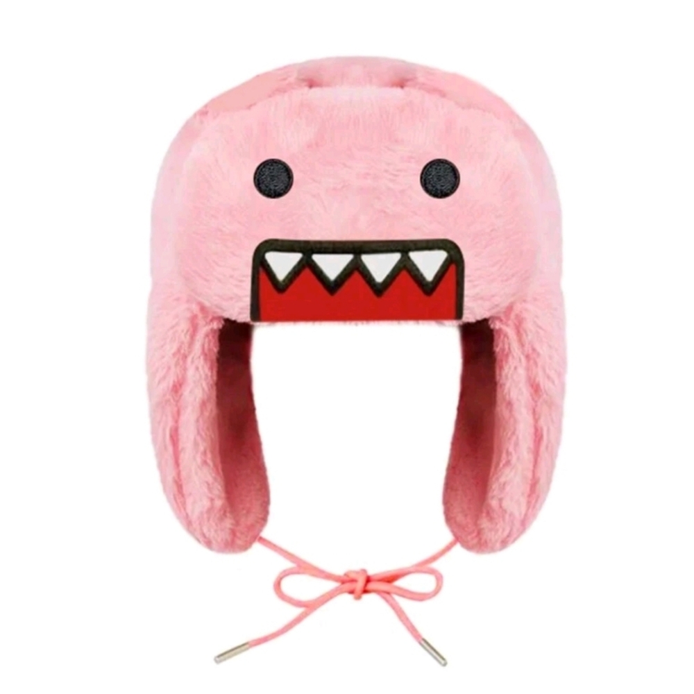 Pink Furry Monster Hat